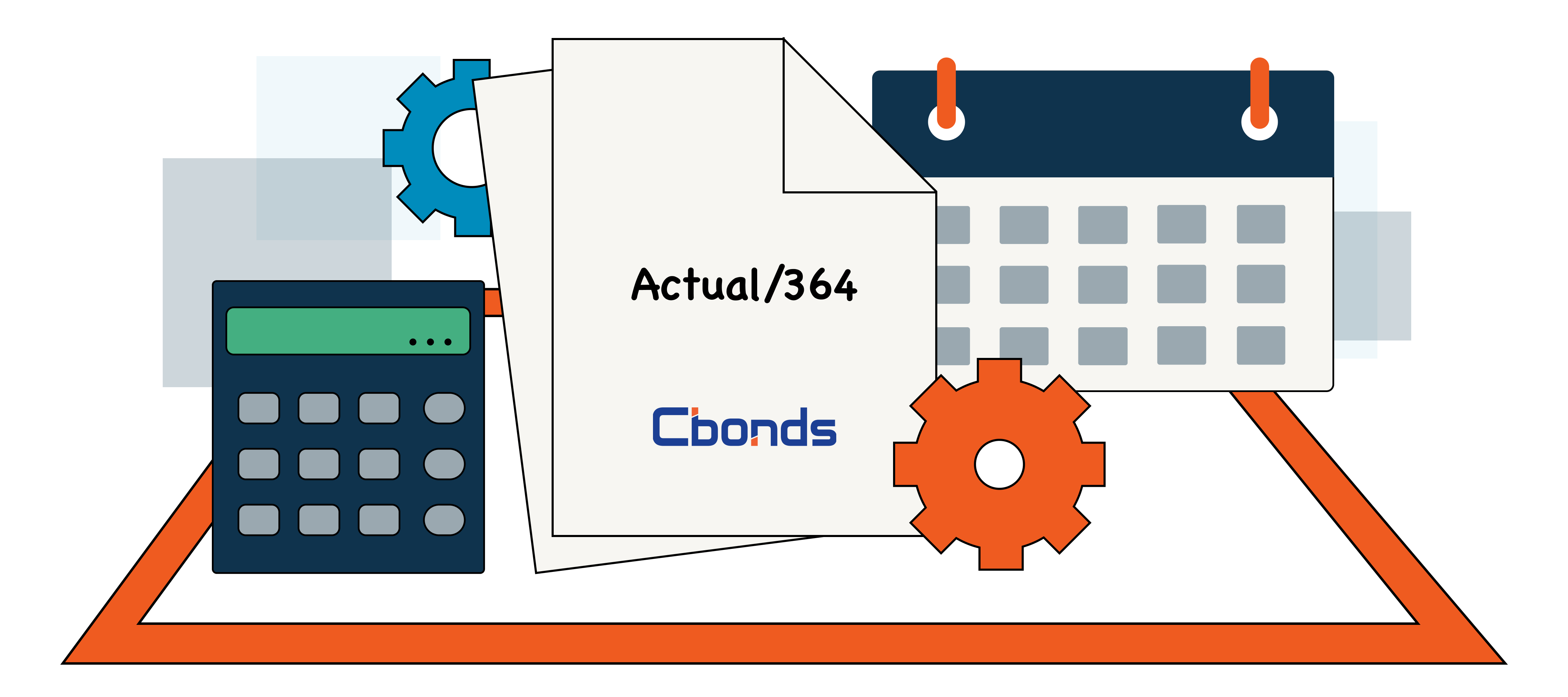  /></p>
<h2>Actual/364（アクチュアル/364）の計算方法</h2>
<p>日数係数の計算式は以下の通りでございます：</p>
<p><strong><em>日数係数 = 日数(日付1, 日付2) / 364</em></strong></p>
<p>この方式では、各月は通常通り扱われ、1年は364日と仮定されます。例えば、2005年2月1日から2005年4月1日までの係数は、59日を364で割ったものとみなされます。この正確な計算は、クーポン期間中の市場価格および株価を決定するために不可欠でございます。</p>
<p>クーポン係数も同様の計算式を使用しますが、日付2を日付3に置き換えます。この調整により、各期間の日数が異なることを反映し、クーポン支払額が期間ごとに変動することを保証します。この式は、通常および不規則なクーポン期間の両方に適用可能であり、リバーシブル・コンバーチブル証券などの短期満期商品に適しております。</p>
<p>この方法を適用することにより、投資家はクーポン利率および利払額を正確に計算することができ、これは投資判断を下す上で重要でございます。この正確性は、<a href=